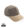 Beau Aware™ -puuvillatwill-lippalakki, 6-osainen, 270 G/m² Ruskea