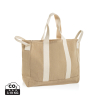 Beau Aware™ -rantakassi, 400 G/m²:n Kangas, Sivukahvat Beige