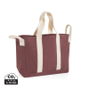Beau Aware™ -rantakassi, 400 G/m²:n Kangas, Sivukahvat Maroon