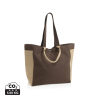 Beau Aware™ 400 G/m² Rcanvas -monikäyttöinen Ostoskassi Ruskea