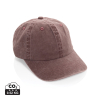 Beau Aware™ 6-osainen 270 G/m²:n Puuvillatwill-lippalakki Maroon