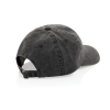 Beau Aware™ 6-osainen 270 G/m²:n Puuvillatwill-lippalakki Musta