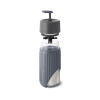 Black+blum Lasinen Matkakuppi 340 Ml Harmaa