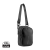 Boxy Sling Crossbody-laukku Musta, Harmaa