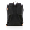 Canvas-laptopreppu – Pvc-vapaa Musta