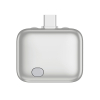 Chargeguard Rcs Automaattisesti Katkaiseva Usb-c-sovitin. Hopeanvärinen