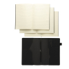Daily Notes Binder 3-in-1 Pu-muistikirja Musta