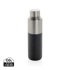 Fluid Rcs Kierrätysteräksinen Vesipullo 600ml Musta