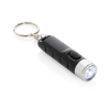 Globix Rcs Usb-ladattava Avaimenperä Taskulamppu Musta