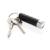 Globix Rcs Usb-ladattava Avaimenperä Taskulamppu Musta