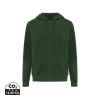 Iqoniq Abisko Vetoketjullinen Huppari Puuvillasta Forest Green