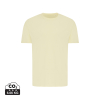 Iqoniq Brett T-paita Kierrätetystä Puuvillasta Cream Yellow