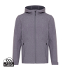 Iqoniq Makalu Miesten Softshell Takki R-polyesteristä Vulcano Heather Grey