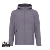 Iqoniq Makalu Miesten Softshell-takki Vulcano Heather Grey