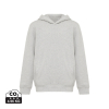 Iqoniq Yengo Lasten Huppari Kierrätetystä Puuvillasta Light Heather Grey