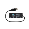 Link Rcs Kaksoistulo Usb-hub Kierrätysmuovia Ja Bambua Musta