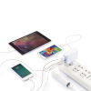 Matkapistoke 4 Usb-portilla Valkoinen