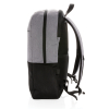Moderni Pvc-vapaa 15,6"" Usb & Rfid -laptopreppu Musta