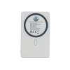 Orion Rcs Alumiini 5000 Mah 5w Magneettinen Virtalähde Hopeanvärinen