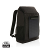 Pedro Aware™ Rpet Deluxe Reppu 5w Aurinkopaneelilla Musta