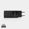 Philips 65 W Erittäin Nopea Pd 3-porttinen Usb-laturi Musta