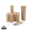 Puinen Kubb -setti Ruskea