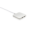 Rcs 10w Langaton Laturi Usb Porteilla Kierrätetystä Muovista Valkoinen