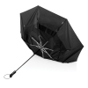 Swiss Peak Aware™ Tornado 27" Taskusateenvarjo Musta