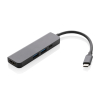 Terra Hub Hdmi Tulolla Kierrätetystä Alumiinista Harmaa