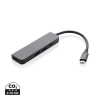Terra Hub Hdmi Tulolla Kierrätetystä Alumiinista Harmaa