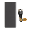 Terra Rcs Alumiininen 20w 20000mah Varavirtalähde Harmaa