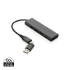 Terra Rcs Alumiininen Usb-hub 3 Portilla Harmaa