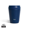 Topl Kierrätysteräs To Go Tumbler Patentoitu 360 Kansi 235ml Tummansininen