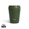 Topl Kierrätysteräs To Go Tumbler Patentoitu 360 Kansi 235ml Vihreä