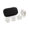 Travelcharge Pro Rcs -matkalaturi Usb C:llä Valkoinen, Musta