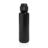 Via Rcs Re-steel Lukittava Urheilupullo 600ml Musta
