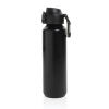 Via Rcs Re-steel Lukittava Urheilupullo 600ml Musta