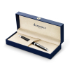 Waterman Hemisphere Black -kynä Hopeanvärinen
